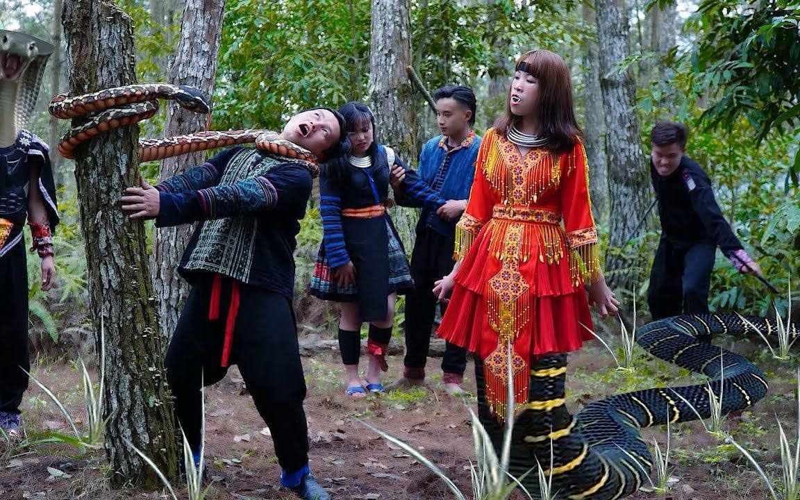 苗族电影《人蛇传奇》第13集nkauj nab lub neej dai siab