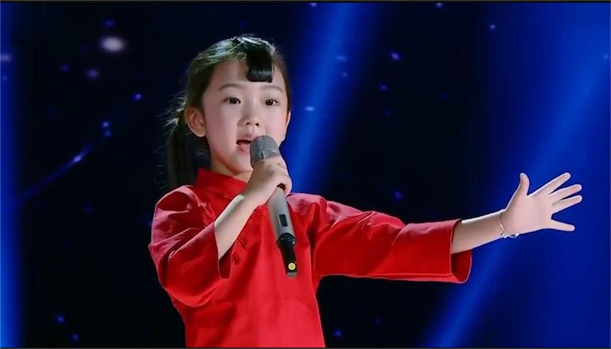 5岁女孩徐金慧奶腔演唱《九儿》,歌声甜美,观众听得如痴如醉