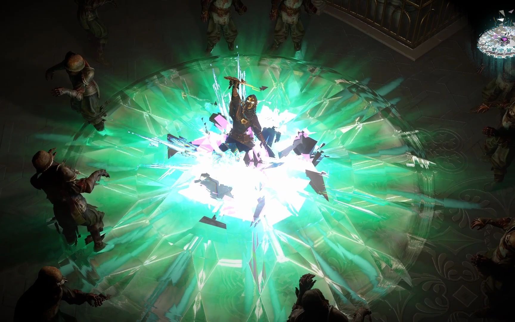 【流放之路】冰霜新星 幻术师 皮肤特效 _ illusionist ice nova