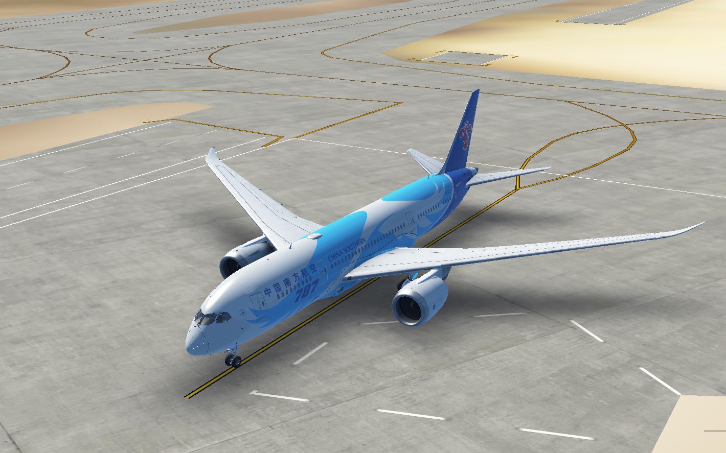 infiniteflight南航788vhhhzggg日常飞行