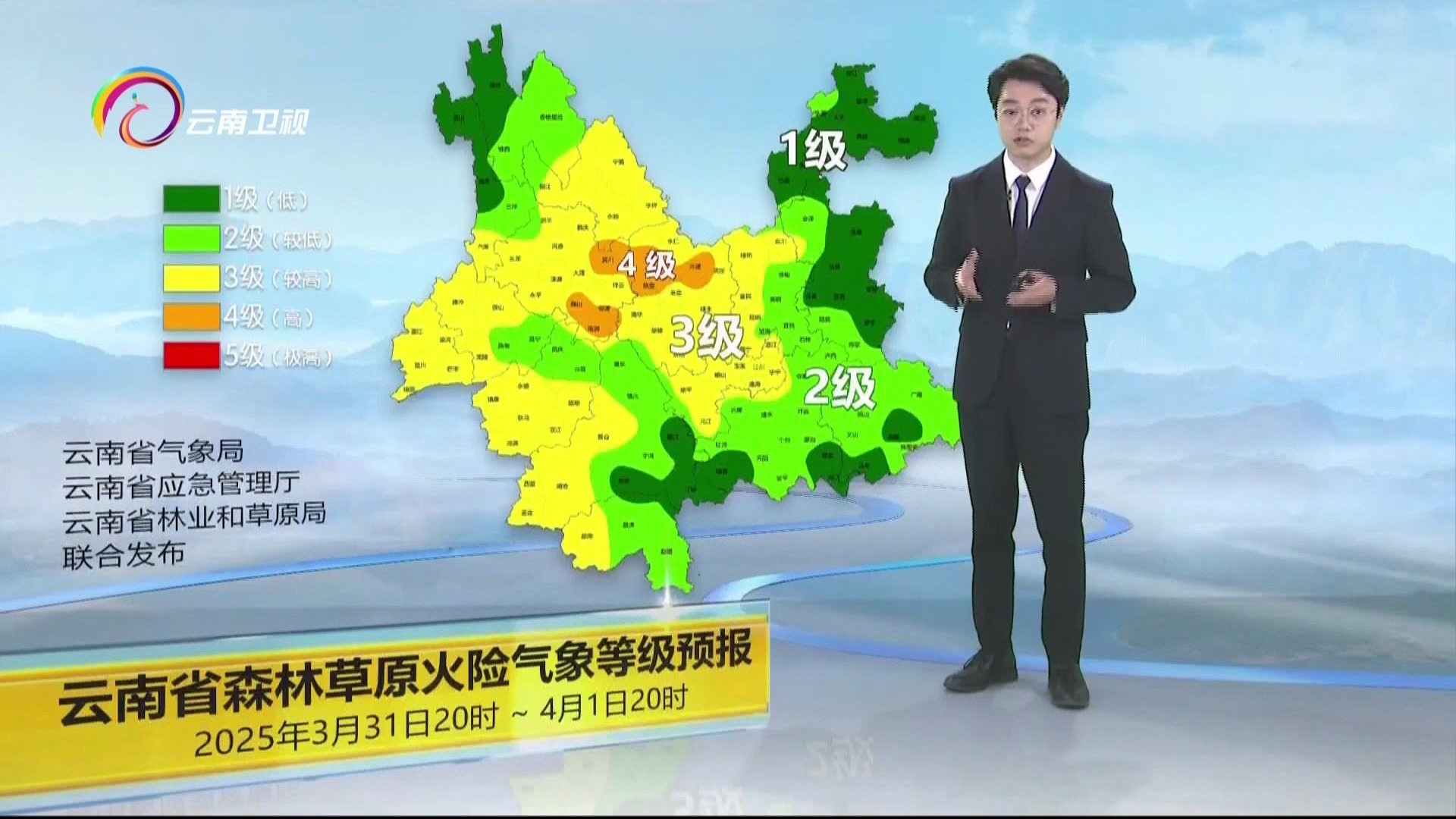 天气预报楚雄预报