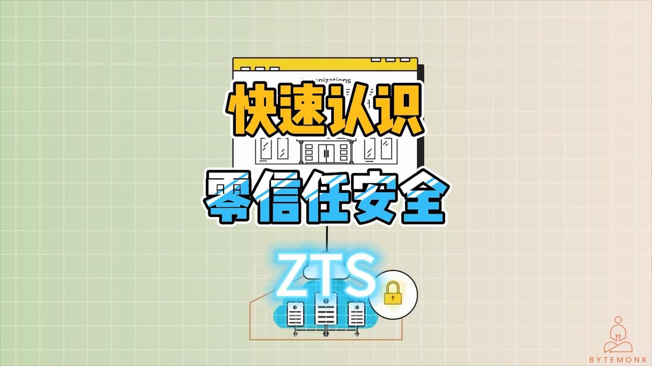 快速认识:零信任安全(ZTS)哔哩哔哩bilibili