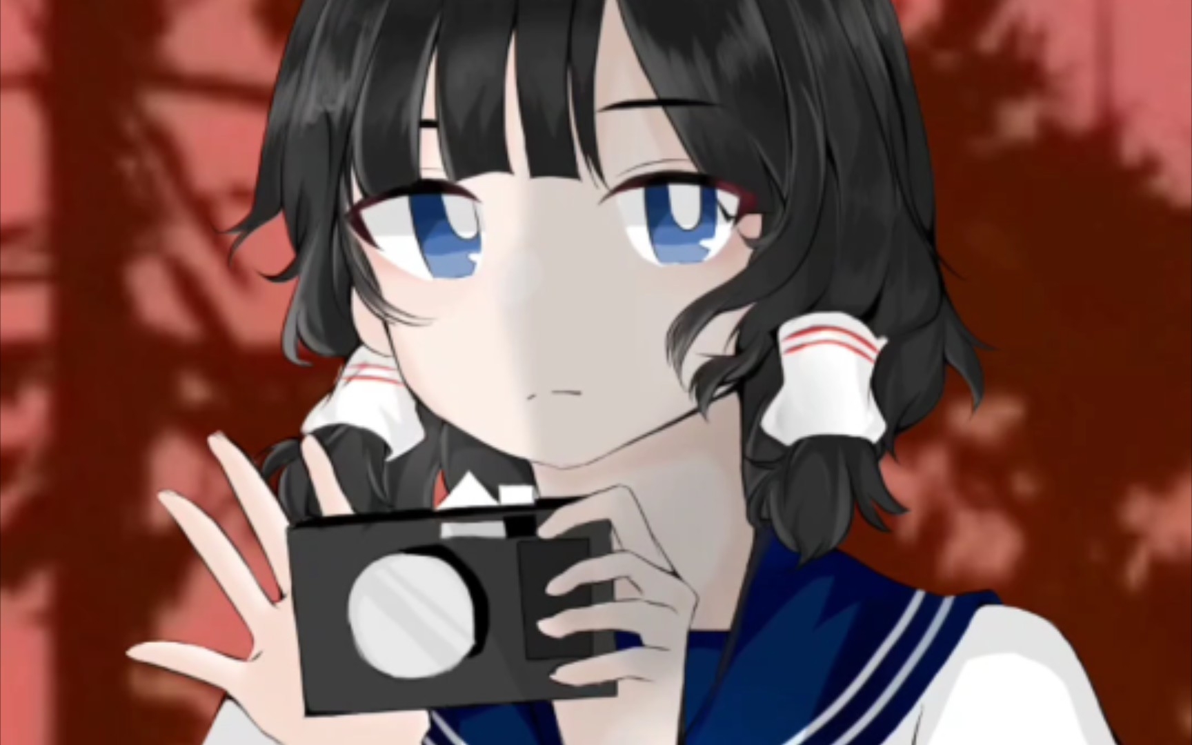 写るんです女主九重樱-同人插画