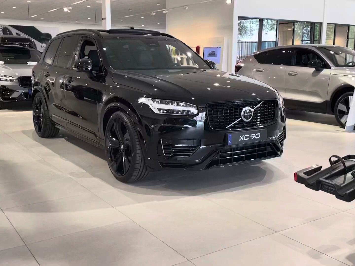 【沉浸式体验】沃尔沃xc902024 运动型suv 午夜黑 t8