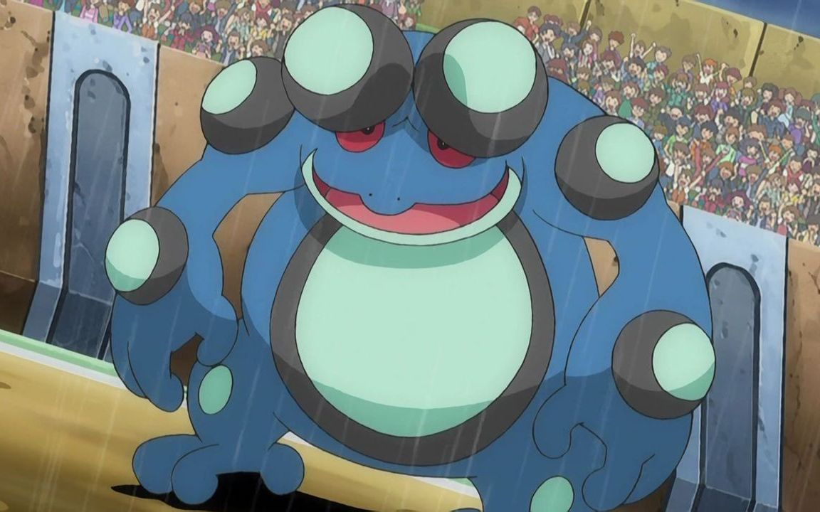 宝可梦对战35雨天兄弟蟾蜍王