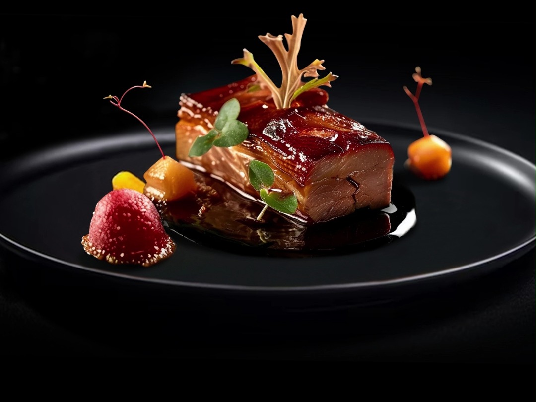 炙烤法式鹅肝 grilled french foie gras