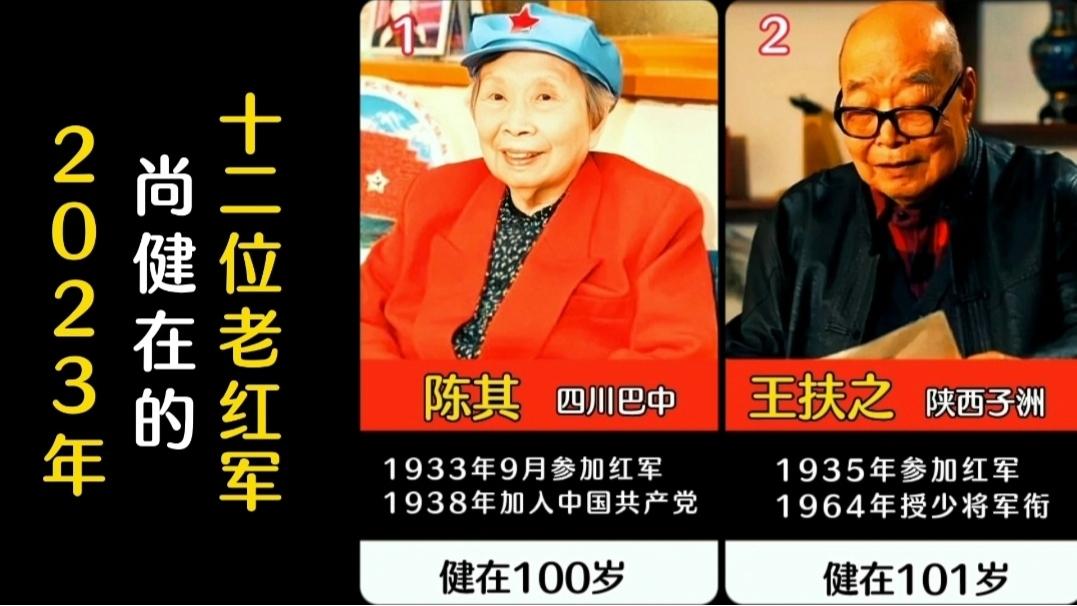 敬礼!2023年还健在的12位老红军,年龄最大的111岁.#铭记历史哔哩哔哩bilibili