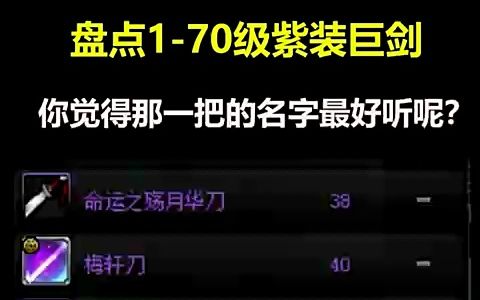 早期DNF给装备起名字是真的用心!网络游戏热门视频