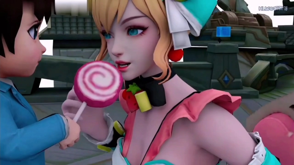 刘禅喂孙尚香吃棒棒糖