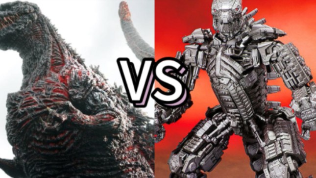 新哥斯拉 vs 机械哥斯拉(视频讲解)