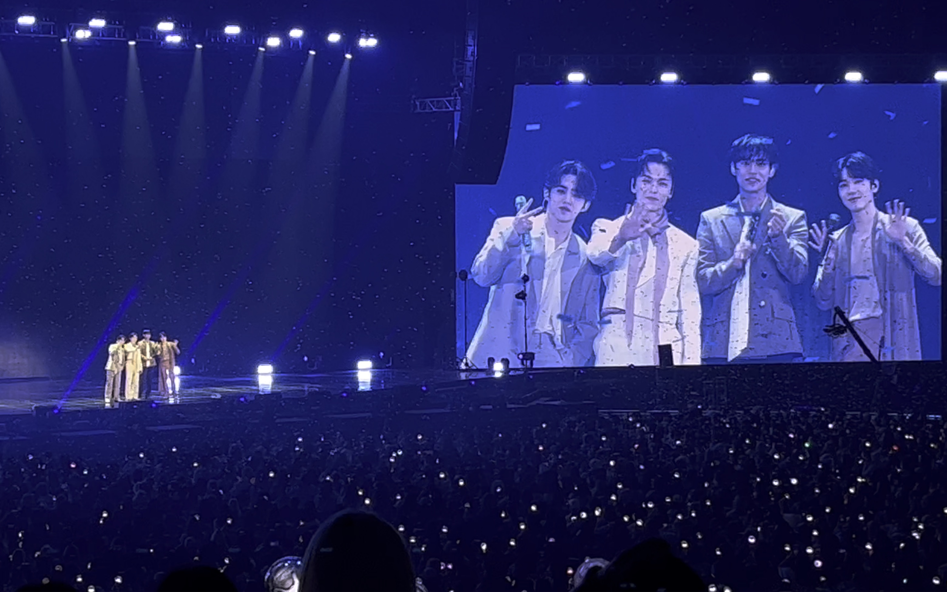 imperfect love|seventeen hippop队 交换舞台 全场合唱 caratland