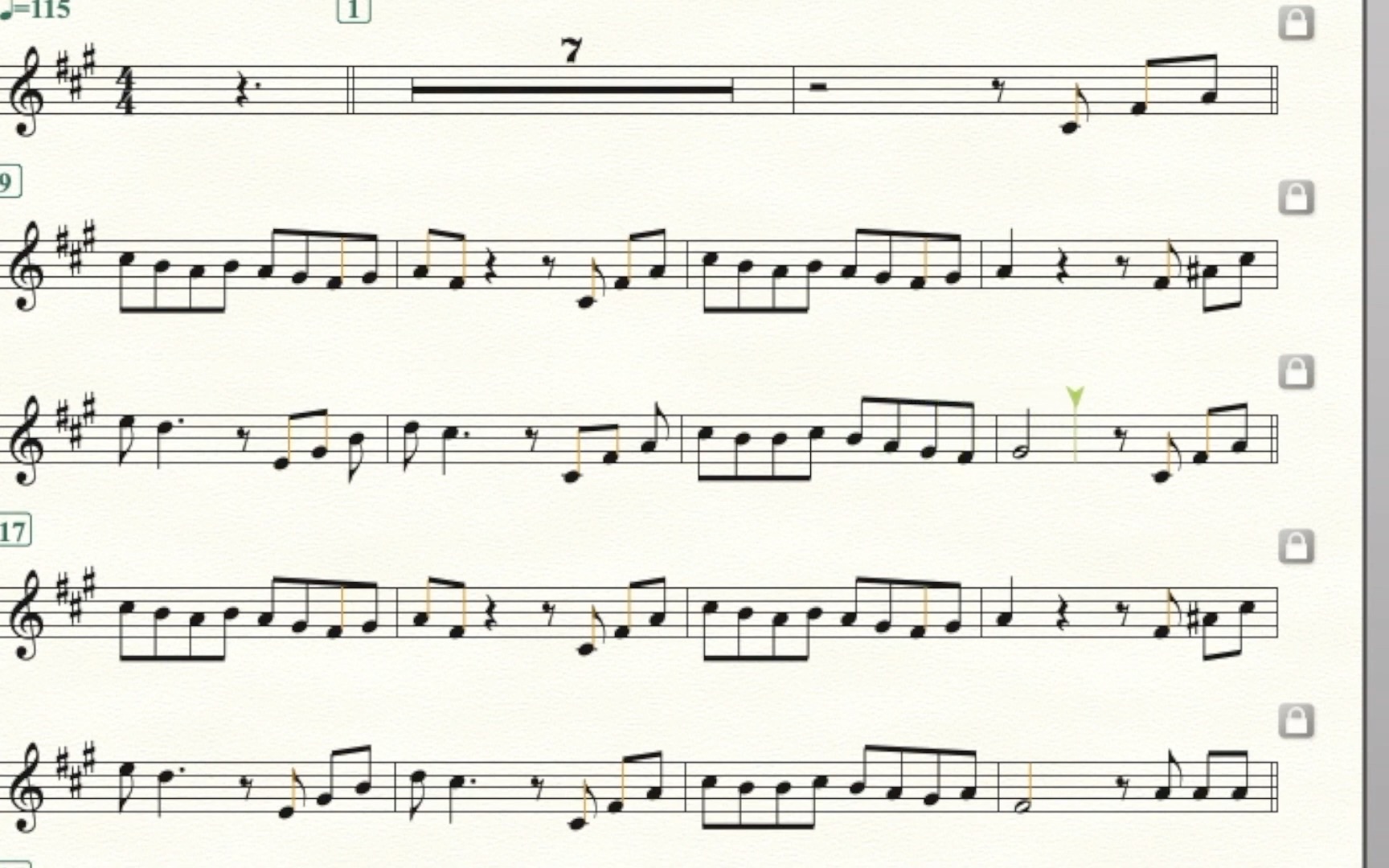 【周杰伦】莫吉托 mojito 中音萨克斯 伴奏