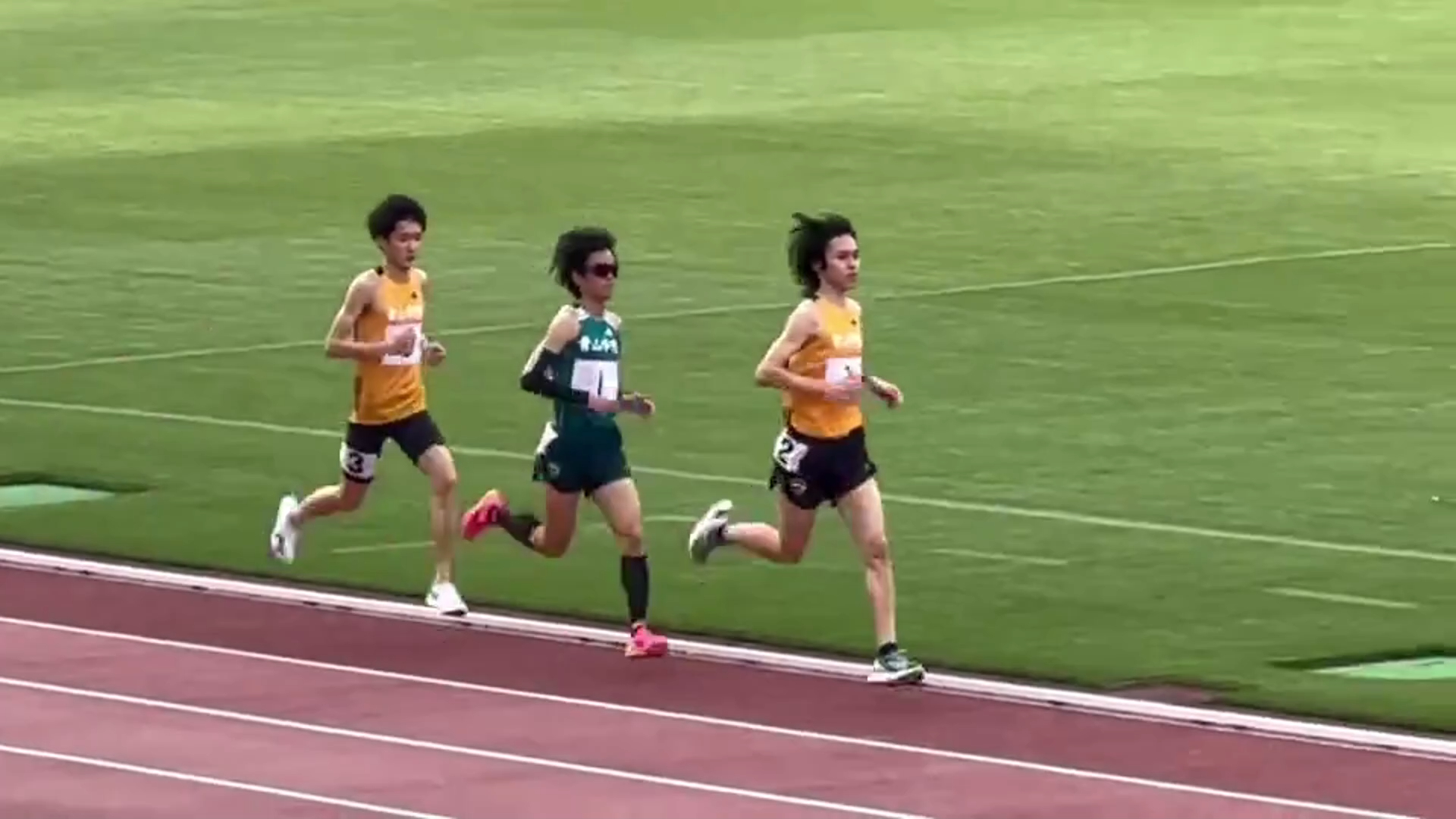 绊记录会,青学3个人的起点开始,1个人的终点到达,若林宏树28.48