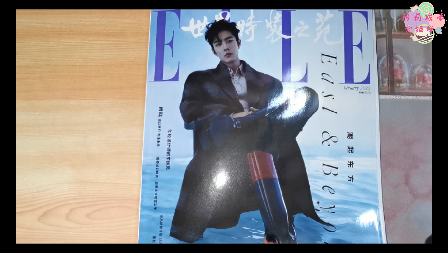 【杂志ELLE】2022年1月开年刊(封面肖战)哔哩哔哩bilibili