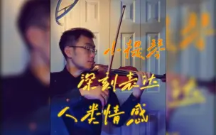 Video herunterladen: 纯享版小提琴《从开始到现在》🎻模仿张信哲声音细微情感变化