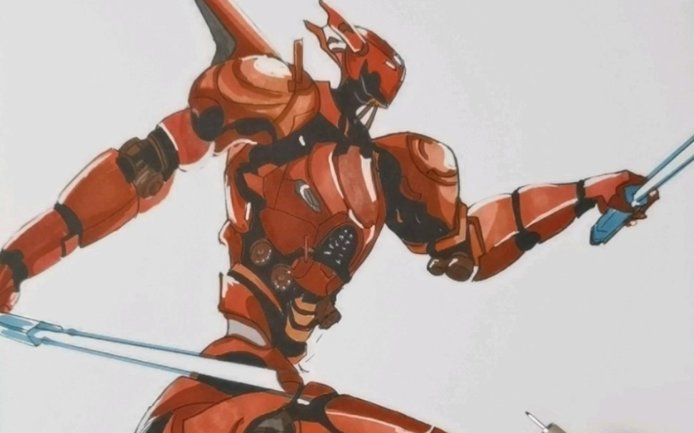 画军刀雅典娜,对,就是环太平洋里面那个不被性别定义的机甲