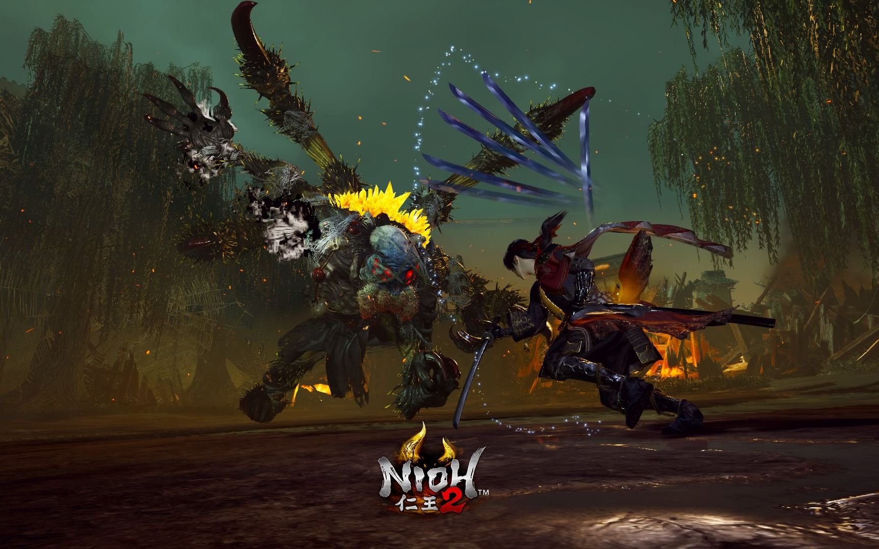 【仁王2】乱世巨星 太刀丨双刀 土蜘蛛&手甲 芦屋道满