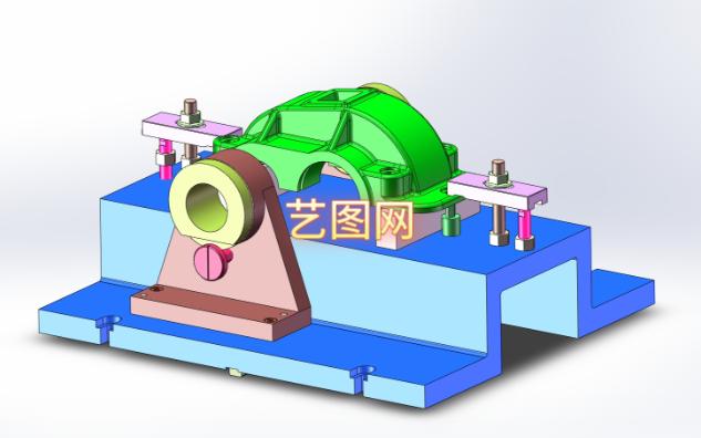 减速器箱盖镗孔夹具设计