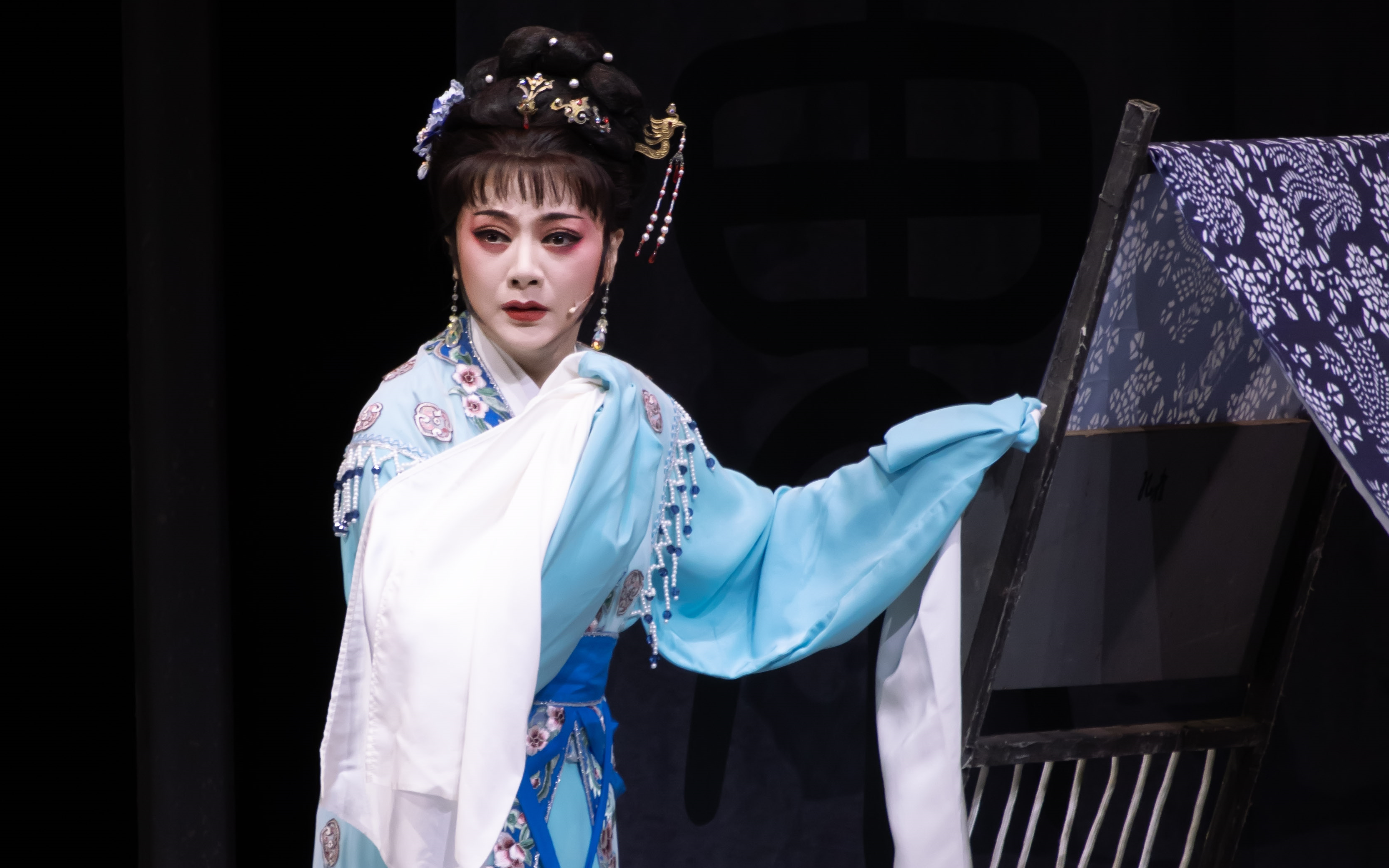 越剧《孔雀东南飞·记得那年春花发 婆母嫌弃将我休》陈颖