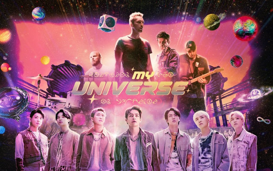 【BTSBAR 精效中字】210930 Coldplay X BTS  My Universe (Official Video)哔哩哔哩bilibili