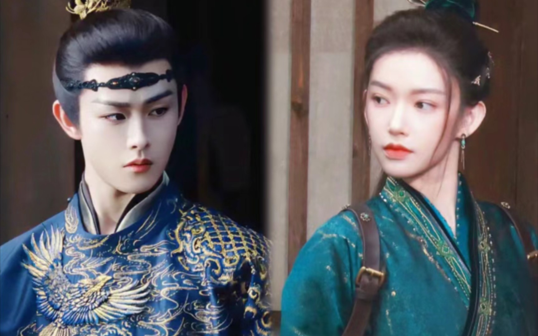 95大梦归离:裴思婧×卓翼宸(程潇×田嘉瑞)高颜值cp!太好磕了吧!