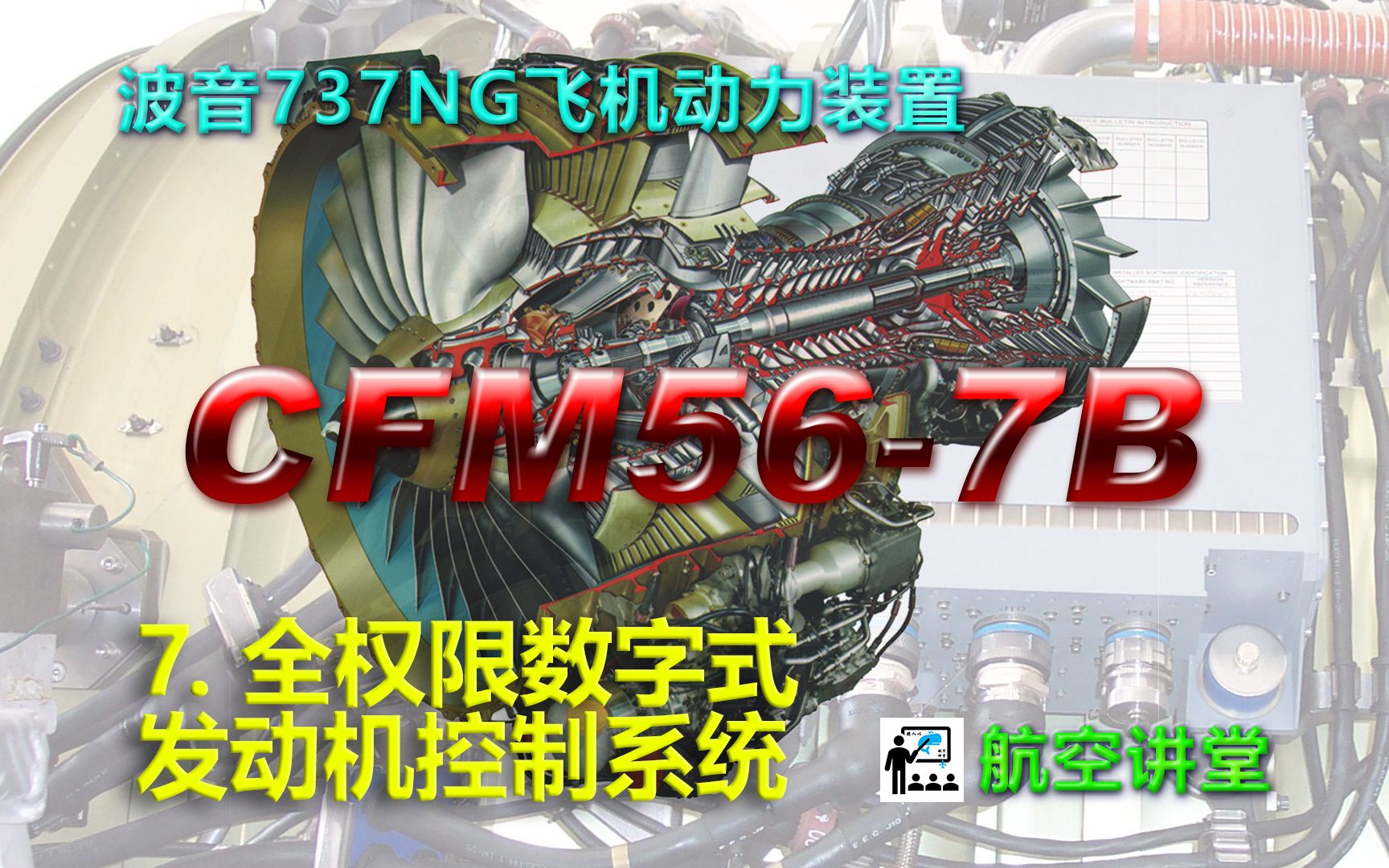 CFM567B第7章 全权限数字式发动机控制系统(FADEC)集成版哔哩哔哩bilibili