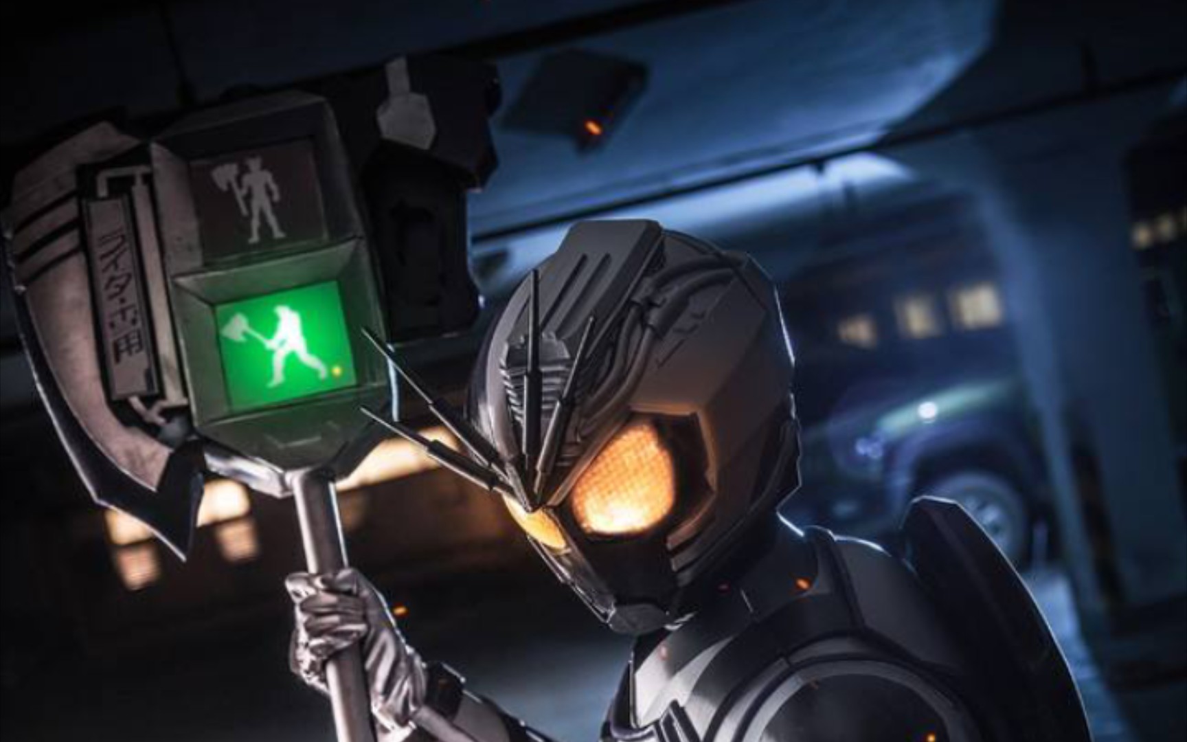 假面骑士 chaser 信号斧(红绿灯) 把玩视频演示