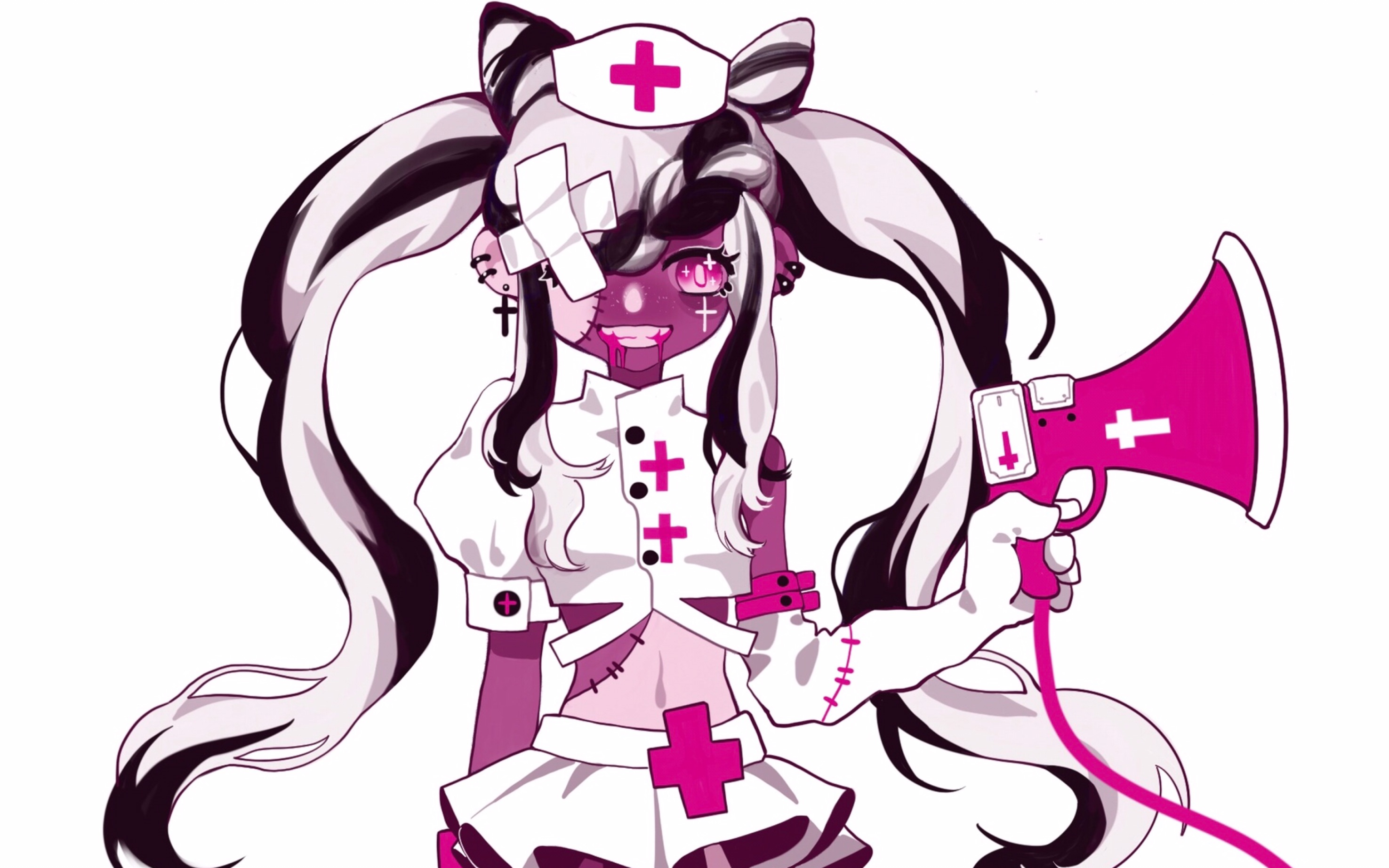 【procreate】整个活—画可爱僵尸妹妹_哔哩哔哩 (゜-゜)つロ 干杯