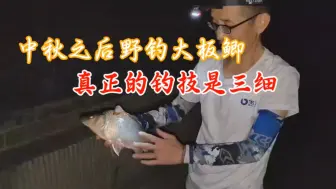 Tải video: 秋后野钓大板鲫，最好的技巧是三细