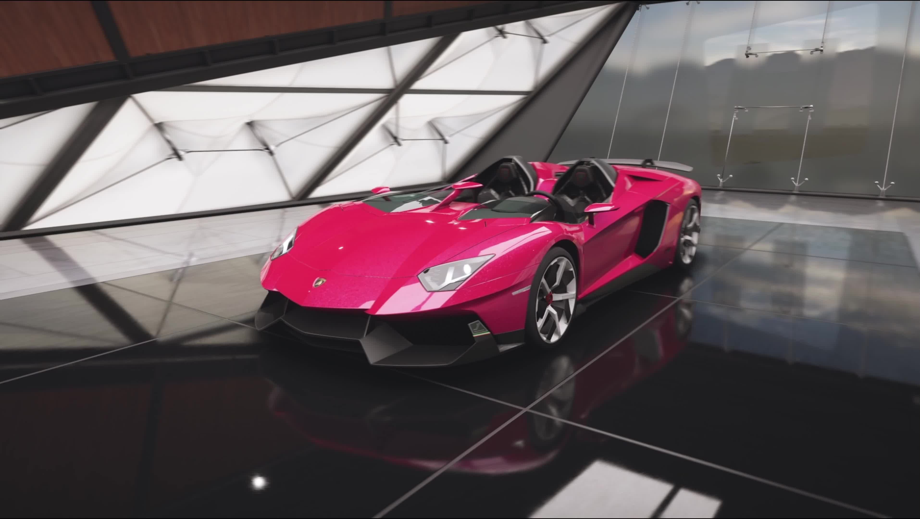 【地平线5】超跑鉴赏:兰博基尼aventador j,全球只有一台