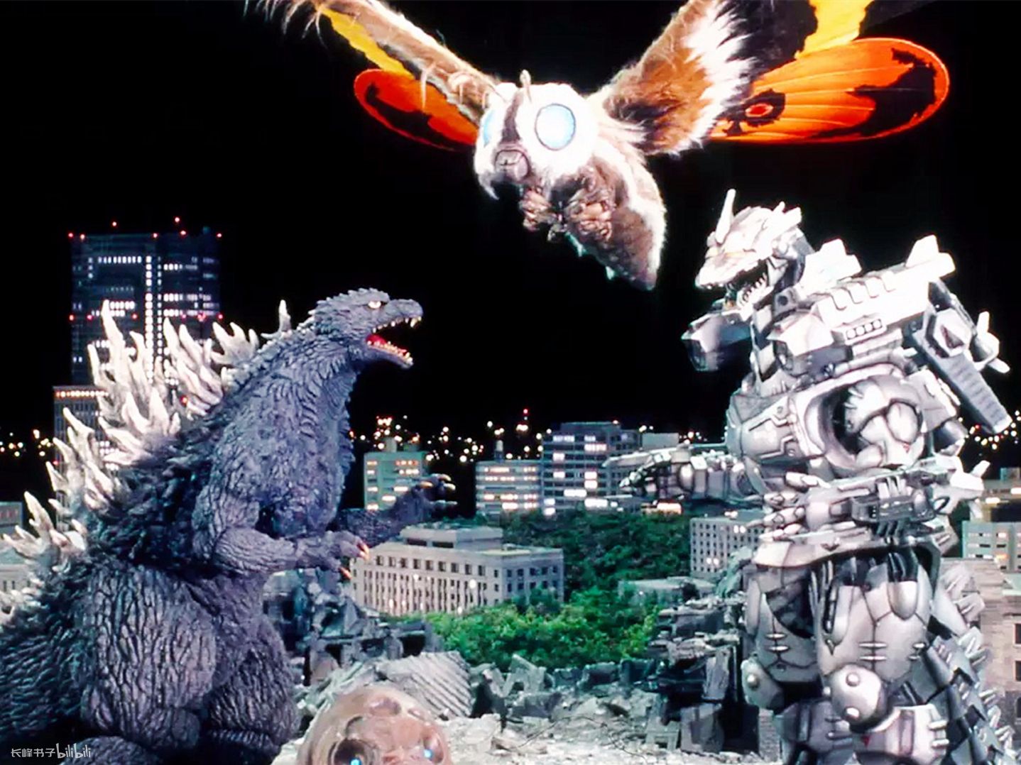 【哥斯拉x摩斯拉x机械哥斯拉 东京sos】预告影像(2003年12月13日公开)