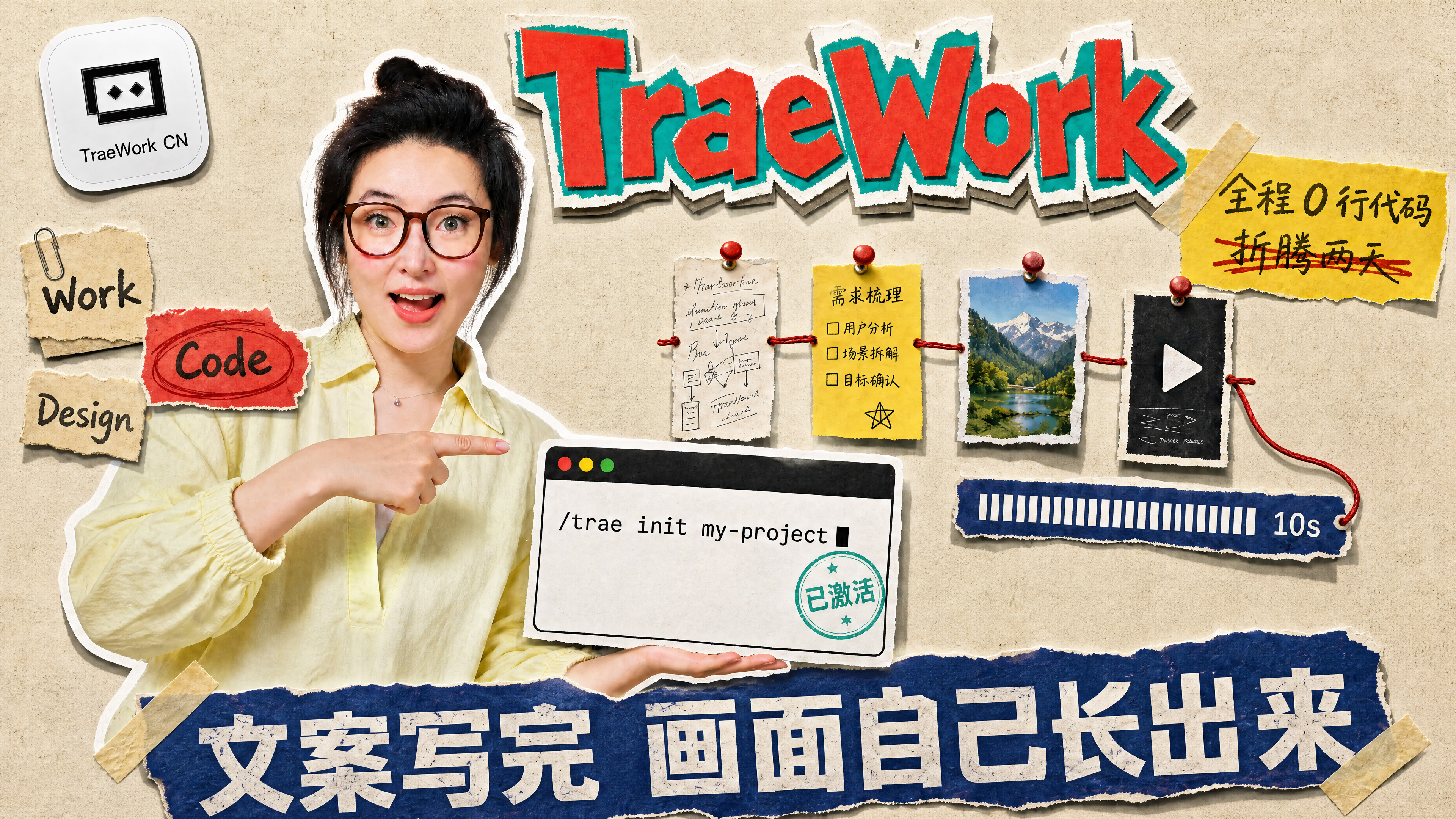 新手宝宝的第一个Agent，我选TraeWork