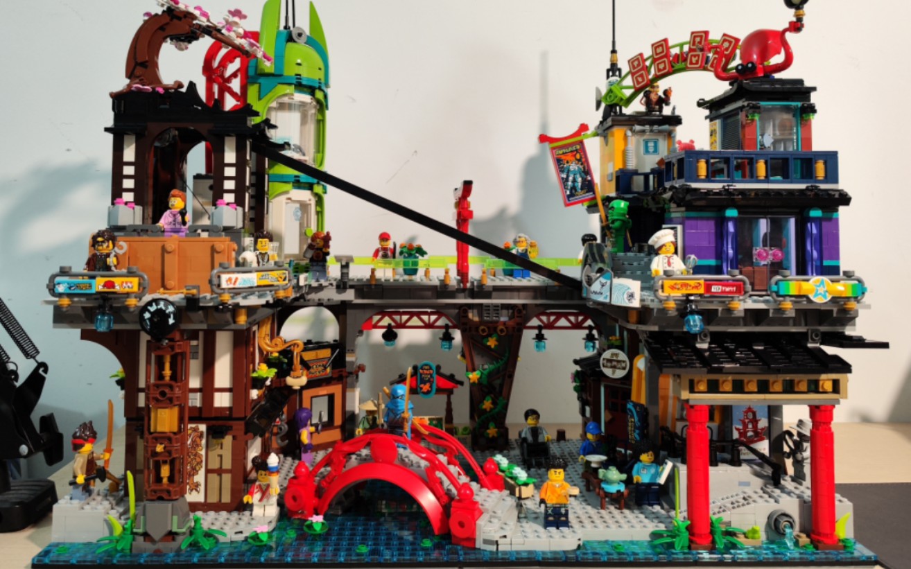 乐高71799幻影忍者市集