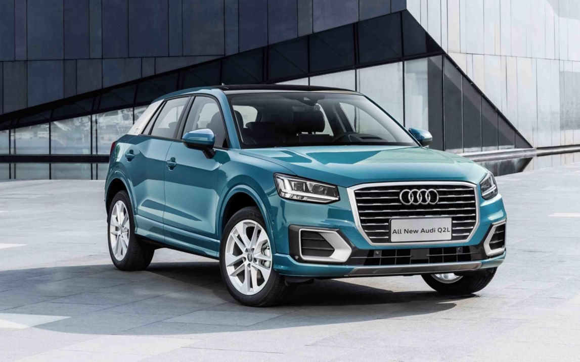 奥迪q2l小型suv到店实拍