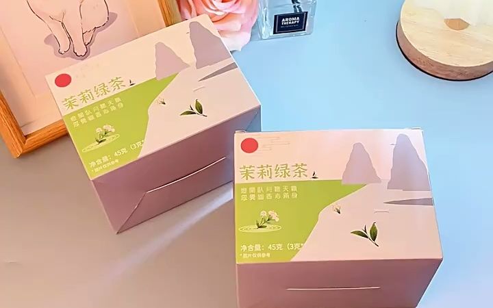 秋天的第一杯花茶,喝茉莉绿茶!哔哩哔哩bilibili