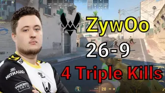 Tải video: [炙热沙城] ZywOo 26杀 2.89KD | 2024/10/25