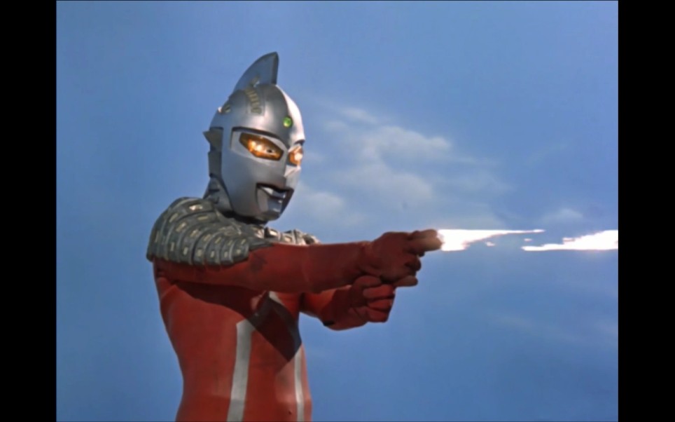 奥特赛文,轻松消灭敌人