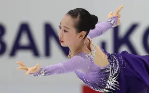 Скачать видео: 【23-24JGP④】佟瑞宸顺利完成计划难度刷新最好成绩排名第七(108.78) 青年组大奖赛日本站女单自由滑 花样滑冰