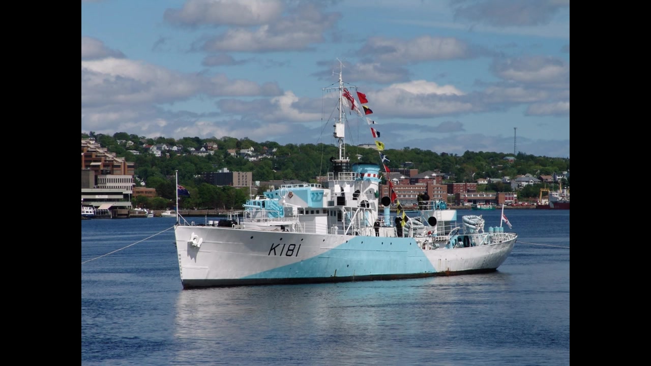 加拿大哈利法克斯海事博物馆-萨克维尔号护卫舰