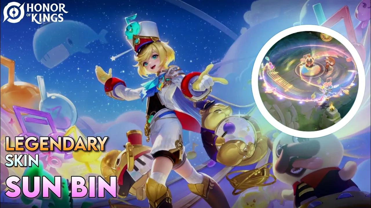 new legendary skin sun bin | honor of kings 065556