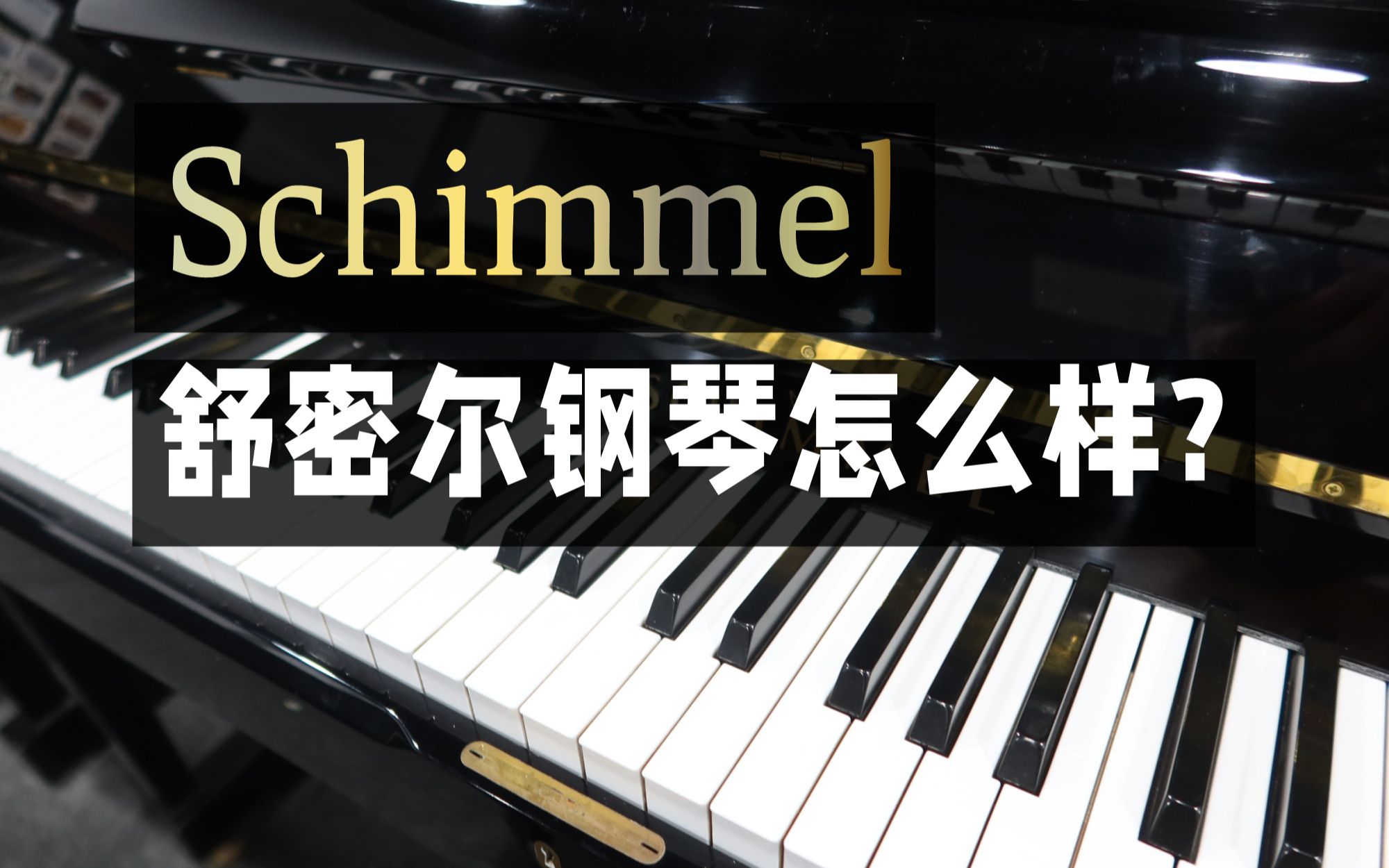 【Schimmel品牌介绍】舒密尔钢琴怎么样?/小巧、精致、天马行空,德国销量第一的钢琴品牌哔哩哔哩bilibili