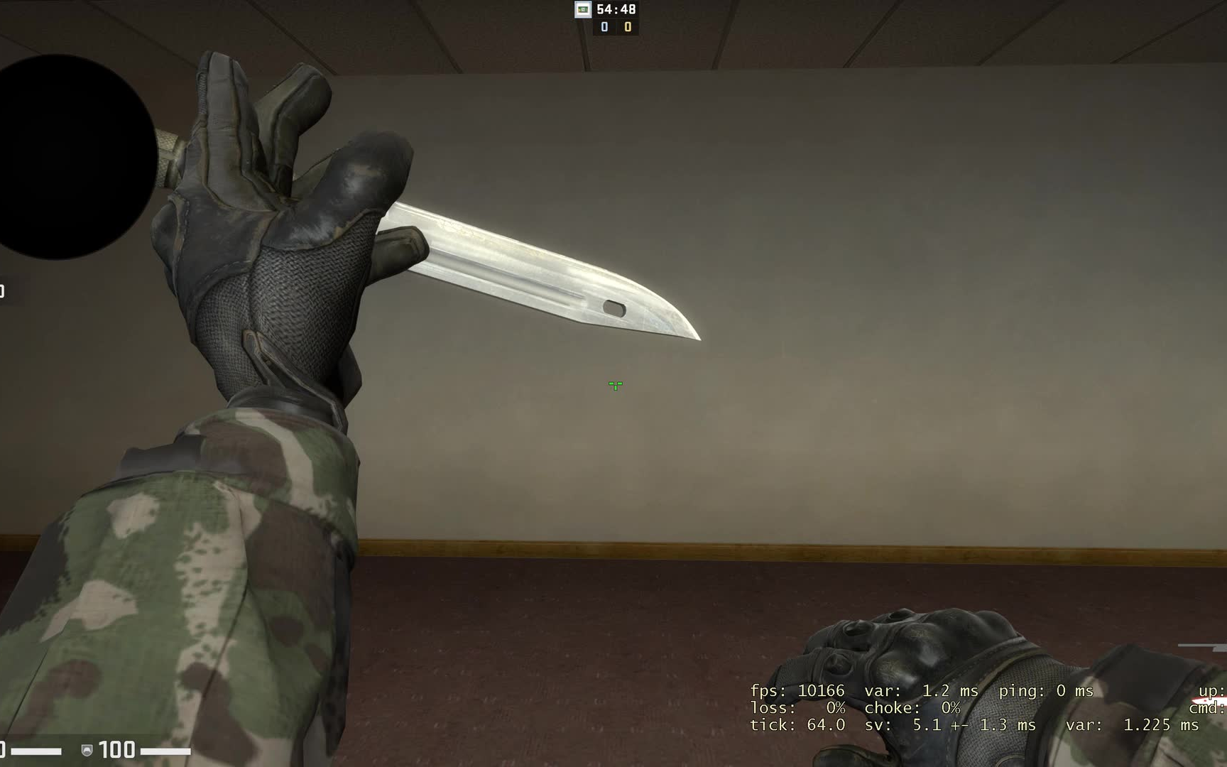 [csgo][1080p][60fps]切刀动作20倍慢放