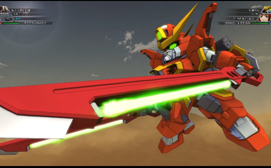 sd高达火线纵横  剑装灾厄  战斗动画演出