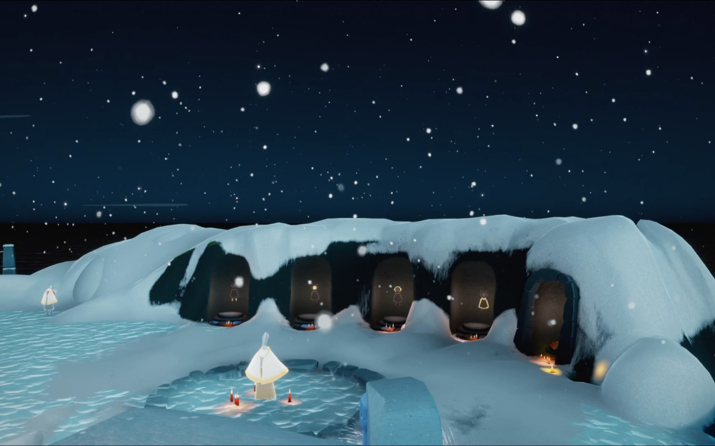 【光遇】遇境的雪 空境 治愈7014_手机游戏热门视频