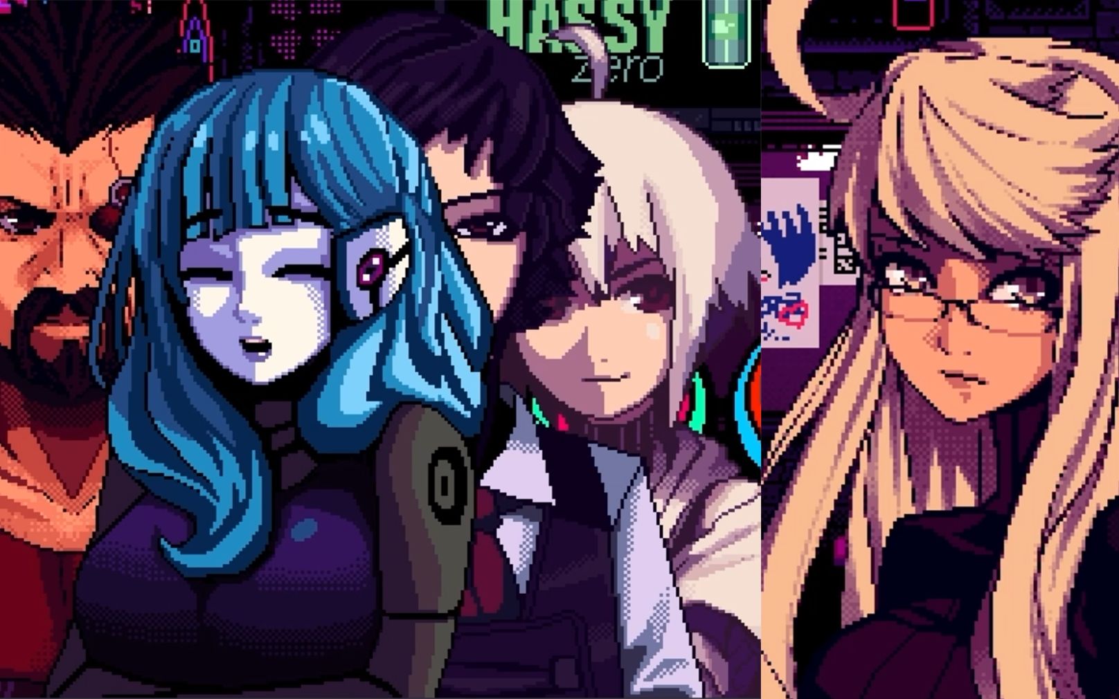 偶像miki与天生多情黑客alma 【va-11 hall-a: cyberpunk bartender