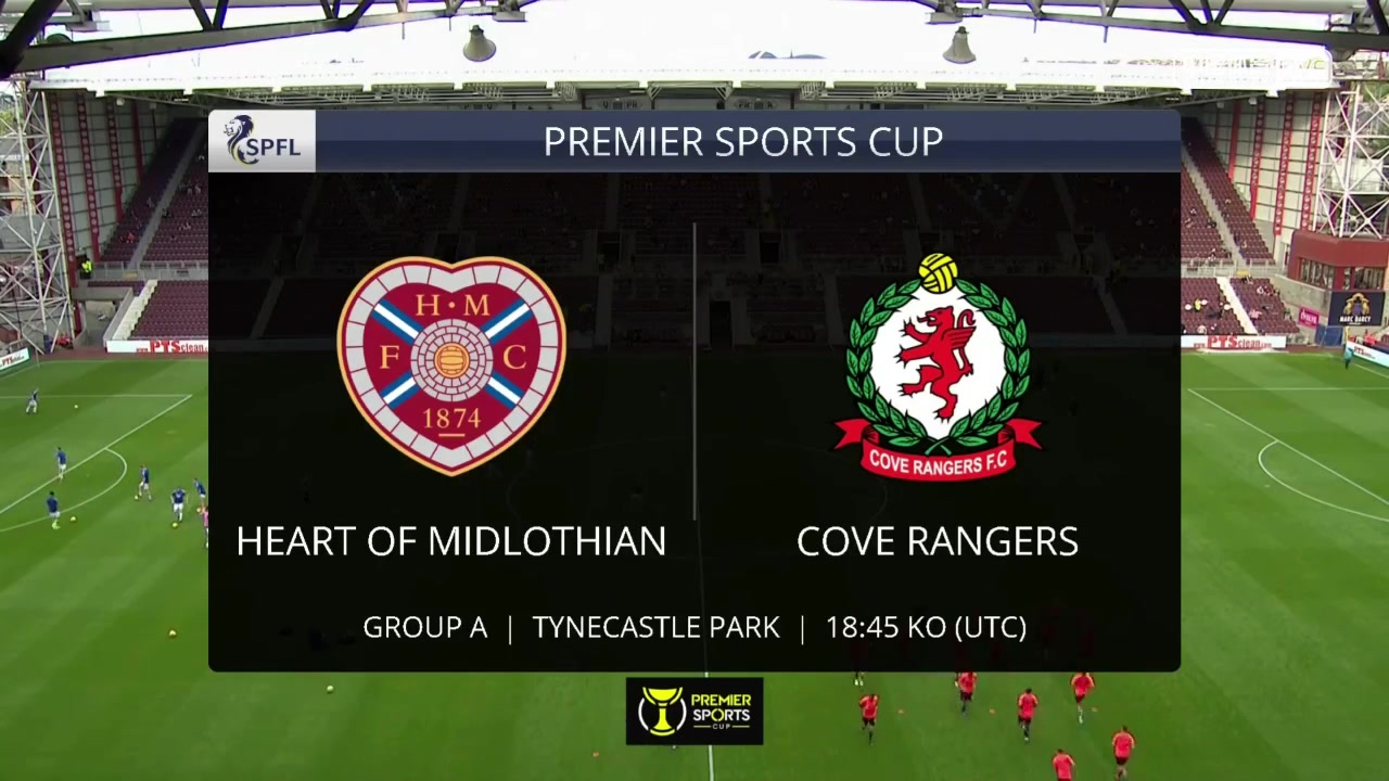 哇哈体育苏格兰联赛杯哈茨vs科夫流浪者20210714