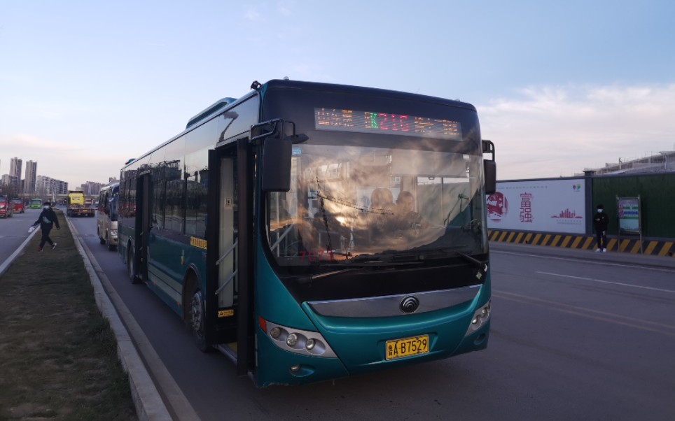 pov7始于和谐旁奔向山一医济南公交k216路上行全程前方展望