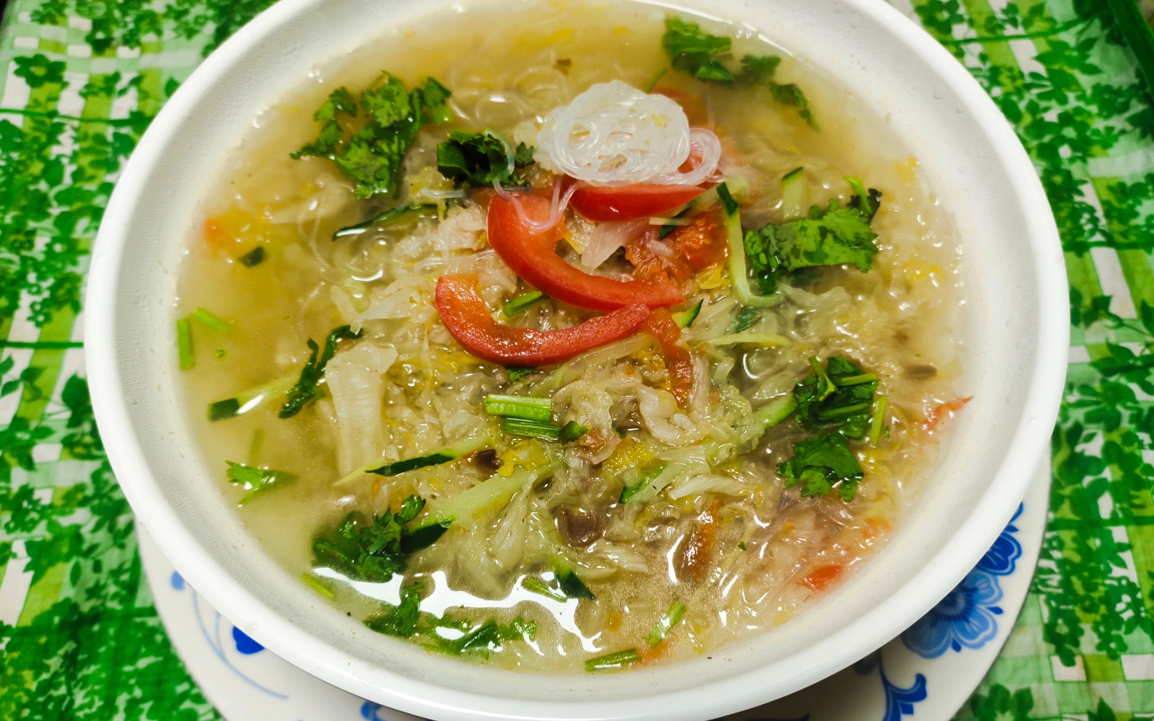 【素食】 关德财老师教做素菜,清水酸菜汤