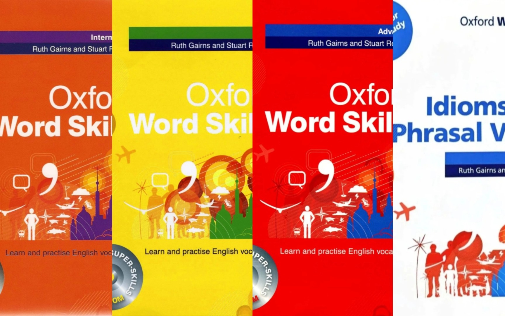 [图]【雅思词汇】牛津大学出版词汇书‖《Oxford Word Skills》初中高级‖Idioms and Phrasal Verbs‖高清PDF版本