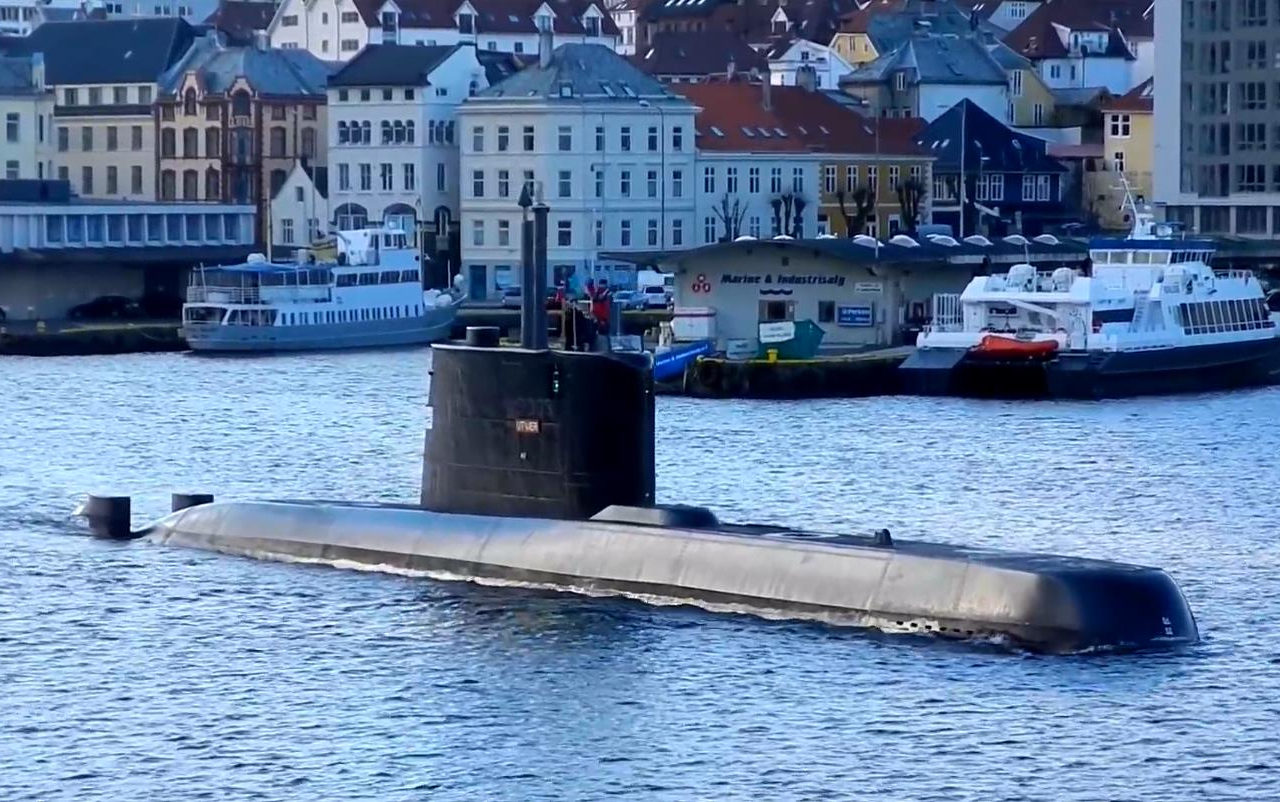 挪威潜艇图片
